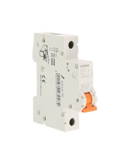 Siemens 5sj61167fc circuit breaker 1p 16a 6ka curve c